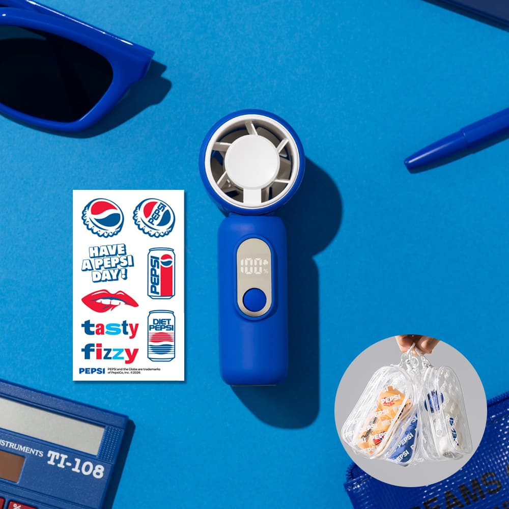 펩시 미니 선풍기 HF101T 초경량 휴대용 BLDC 손풍기 + 방향제 블루 가격 비교 OOMS-Mall 펩시 미니 선풍기 HF101T 초경량 휴대용 BLDC 손풍기 + 방향제 블루