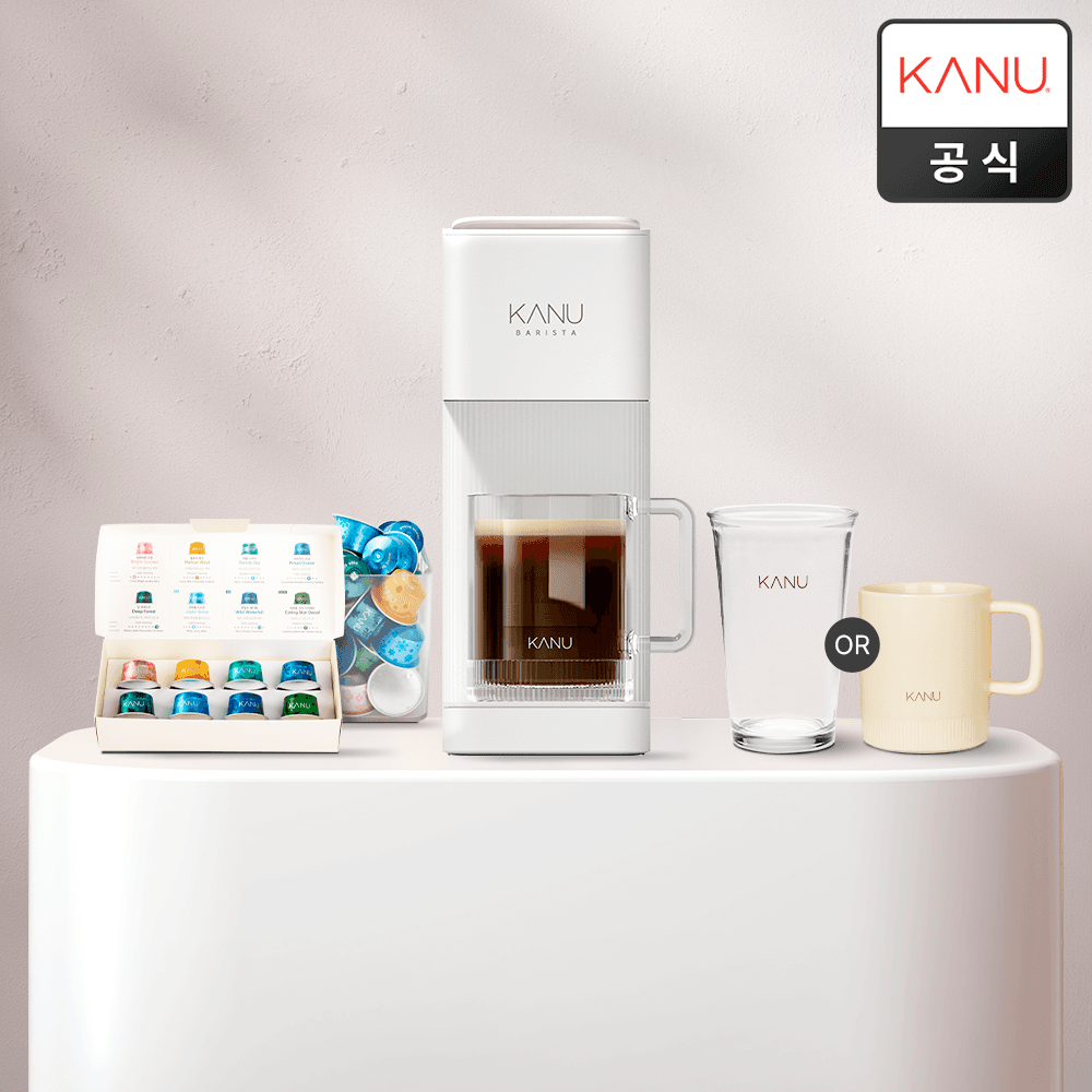 카누 바리스타 캡슐 커피머신 브리즈 + 증정품 가격 비교 카누 공식 브랜드스토어 카누 바리스타 캡슐 커피머신 브리즈 + 증정품