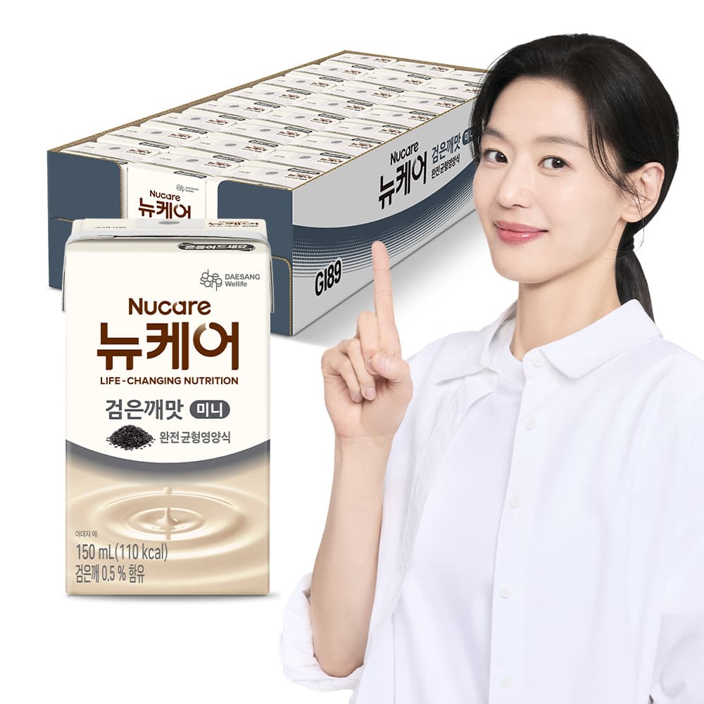 뉴케어 미니 검은깨맛 균형영양식 150ml 24개 가격 추이 대상웰라이프 본사쇼핑몰 뉴케어 미니 검은깨맛 균형영양식 150ml 24개 - 최저가 34,400원