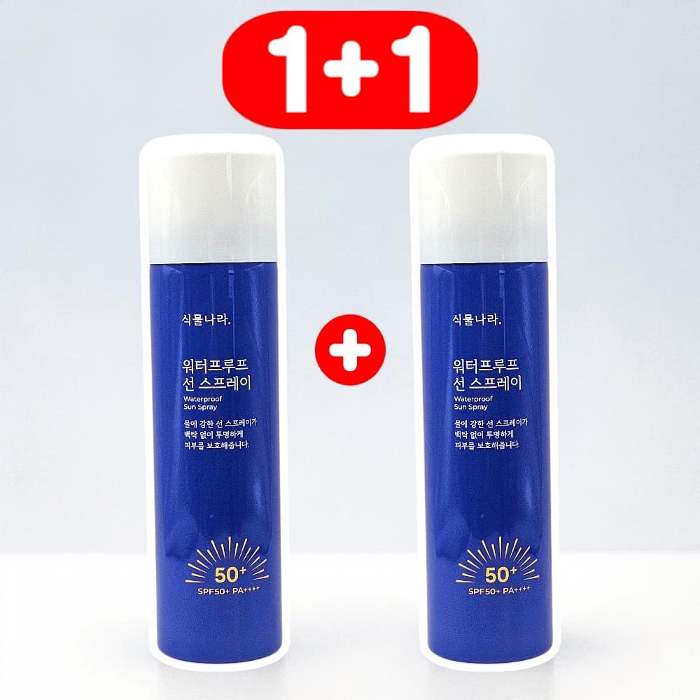 1+1 식물나라 산소수 워터프루프 선 스프레이 100ml SPF50+ 가격 비교 시손느파세 1+1 식물나라 산소수 워터프루프 선 스프레이 100ml SPF50+