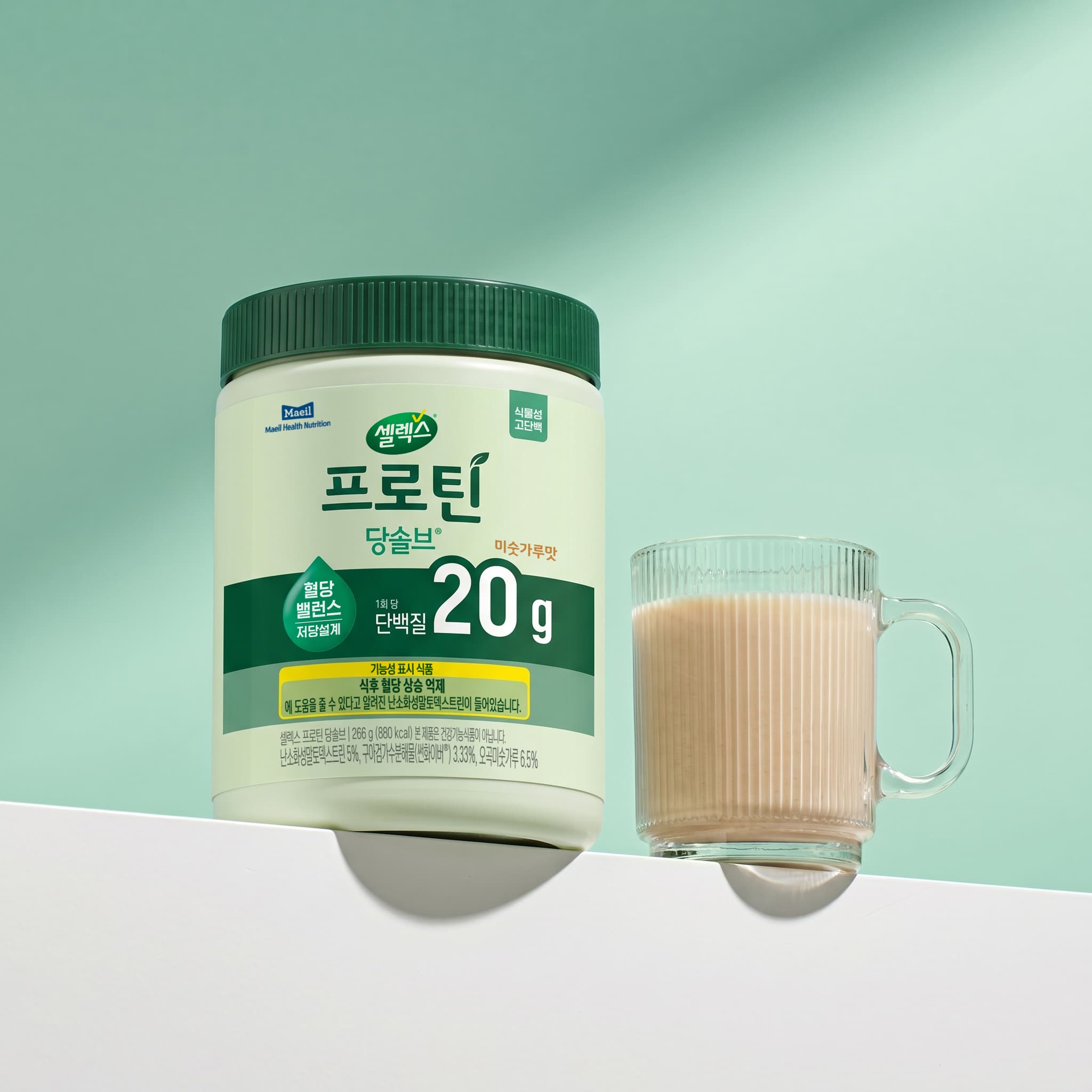 셀렉스 프로틴 당솔브 저당 식물성 단백질 미숫가루맛 266g 가격 추이 셀렉스 직영스토어 셀렉스 프로틴 당솔브 저당 식물성 단백질 미숫가루맛 266g - 최저가 15,900원