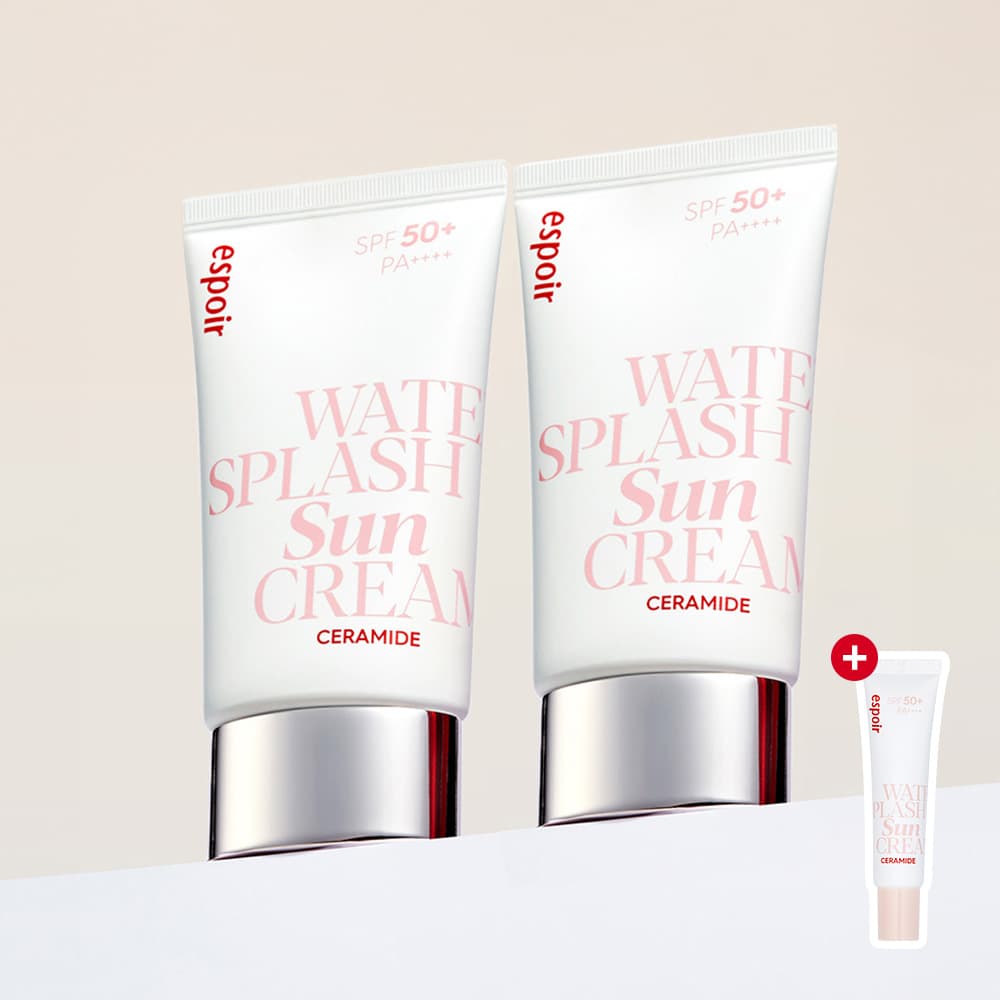 에스쁘아 워터 스플래쉬 선크림 세라마이드 SPF50+ PA++++ 60ml, 2개 가격 비교 에스쁘아 본사직영샵 에스쁘아 워터 스플래쉬 선크림 세라마이드 SPF50+ PA++++ 60ml, 2개