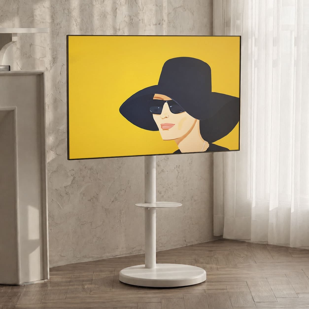 이동식 TV 거치대 EdgeO 삼성 LG 호환 대형 이젤형 스탠드 가격 비교 엣지월 이동식 TV 거치대 EdgeO 삼성 LG 호환 대형 이젤형 스탠드
