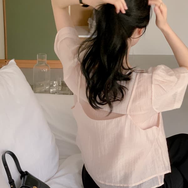링클 뷔스티에 레이어드 블라우스 bs8373 가격 추이 아뜨랑스 링클 뷔스티에 레이어드 블라우스 bs8373 - 최저가 18,800원