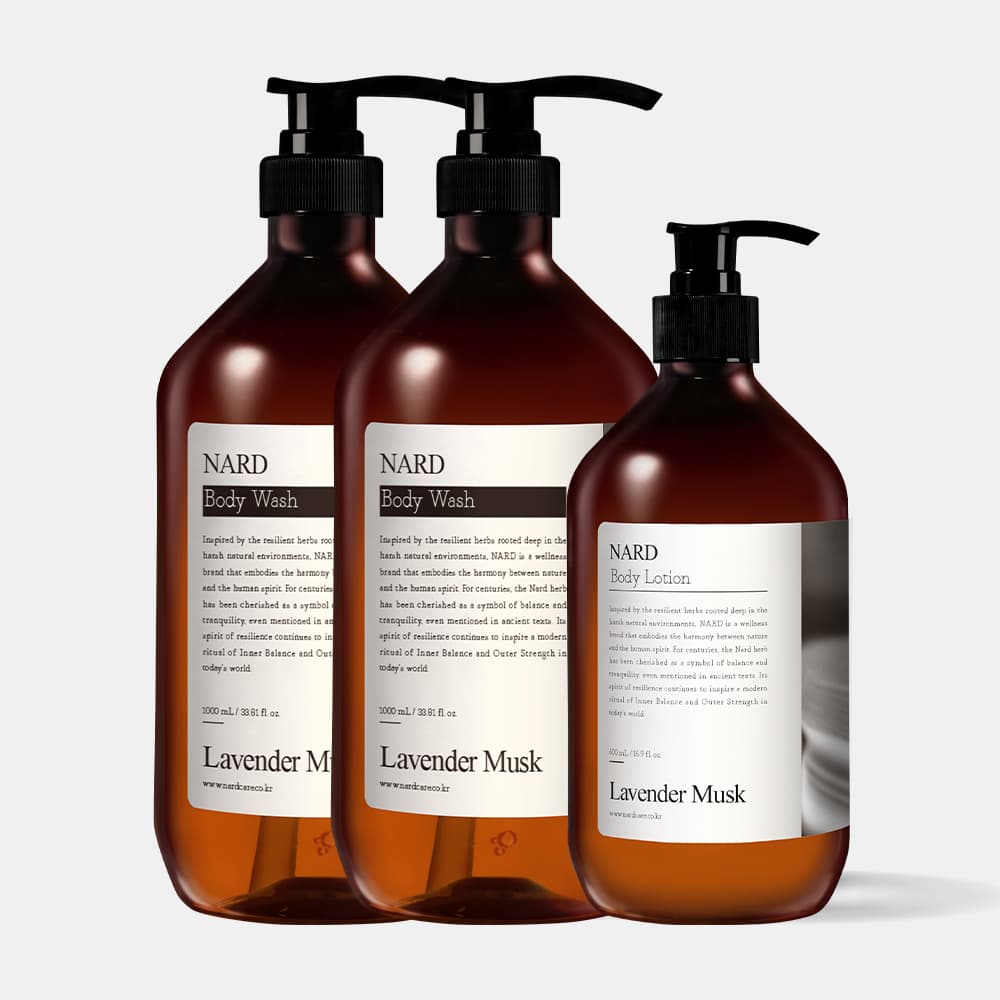 나드 향좋은 바디워시 라벤더머스크향 1L 2개 + 바디로션 500ml 1개 가격 추이 NARD 나드 향좋은 바디워시 라벤더머스크향 1L 2개 + 바디로션 500ml 1개 - 최저가 25,800원