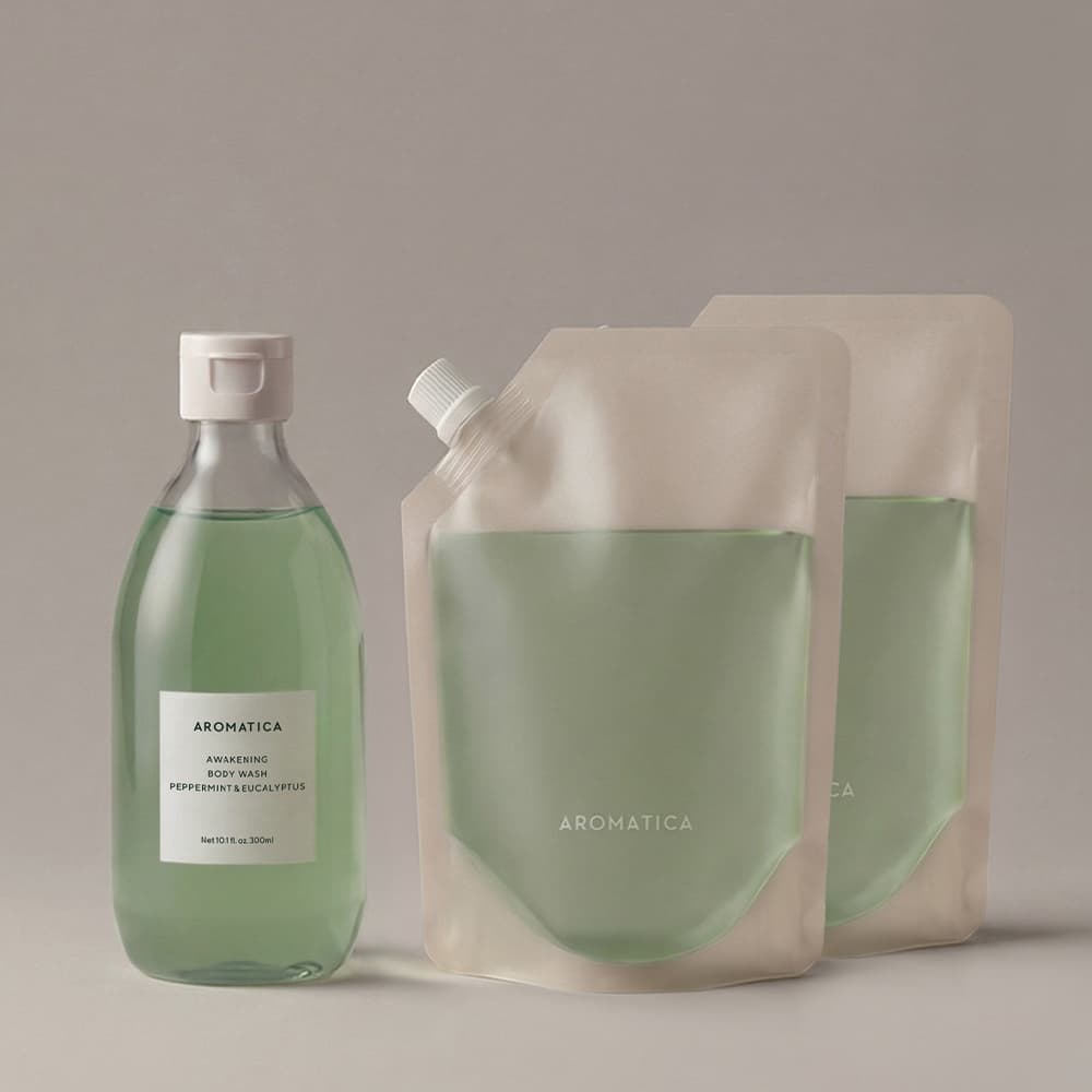 아로마티카 어웨이크닝 바디워시 300ML + 리필 300MLx2개 세트 (총 900ML) 가격 비교 AROMATICA 아로마티카 어웨이크닝 바디워시 300ML + 리필 300MLx2개 세트 (총 900ML)