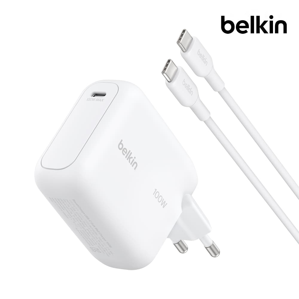벨킨 100W C타입 PD 3.2 AVS 고속 충전기 1.5M 케이블 포함 WCH025 가격 비교 벨킨공식몰 벨킨 100W C타입 PD 3.2 AVS 고속 충전기 1.5M 케이블 포함 WCH025