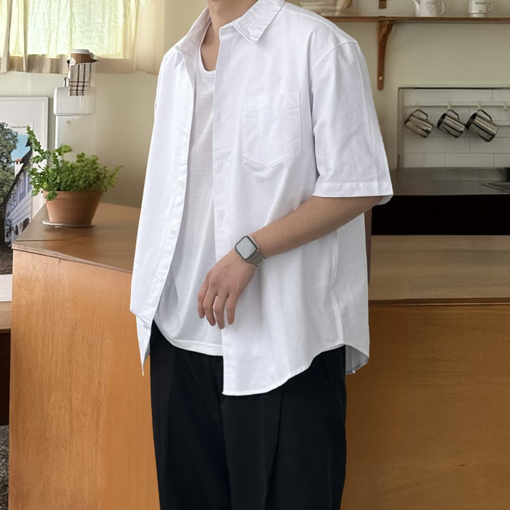 남자 반팔 셔츠 오버핏 쿨 옥스포드 흰색 가격 추이 션타운 남자 반팔 셔츠 오버핏 쿨 옥스포드 흰색 - 최저가 19,800원