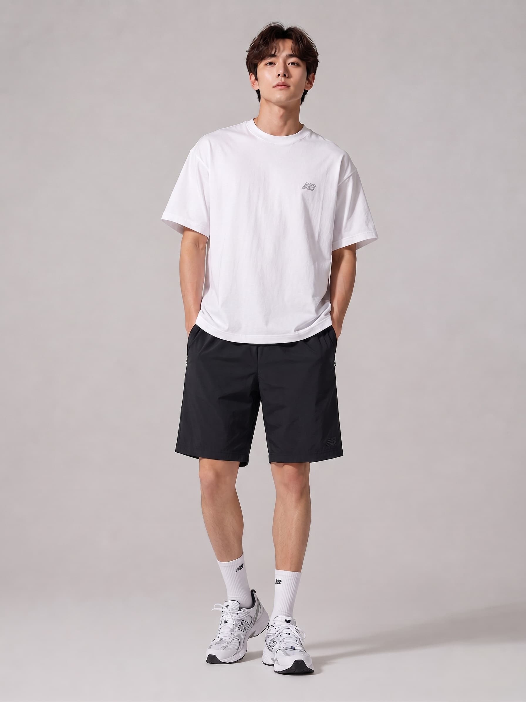 뉴발란스 런닝 반바지 쇼츠 4.5부 가격 비교 솔다웃 뉴발란스 런닝 반바지 쇼츠 4.5부
