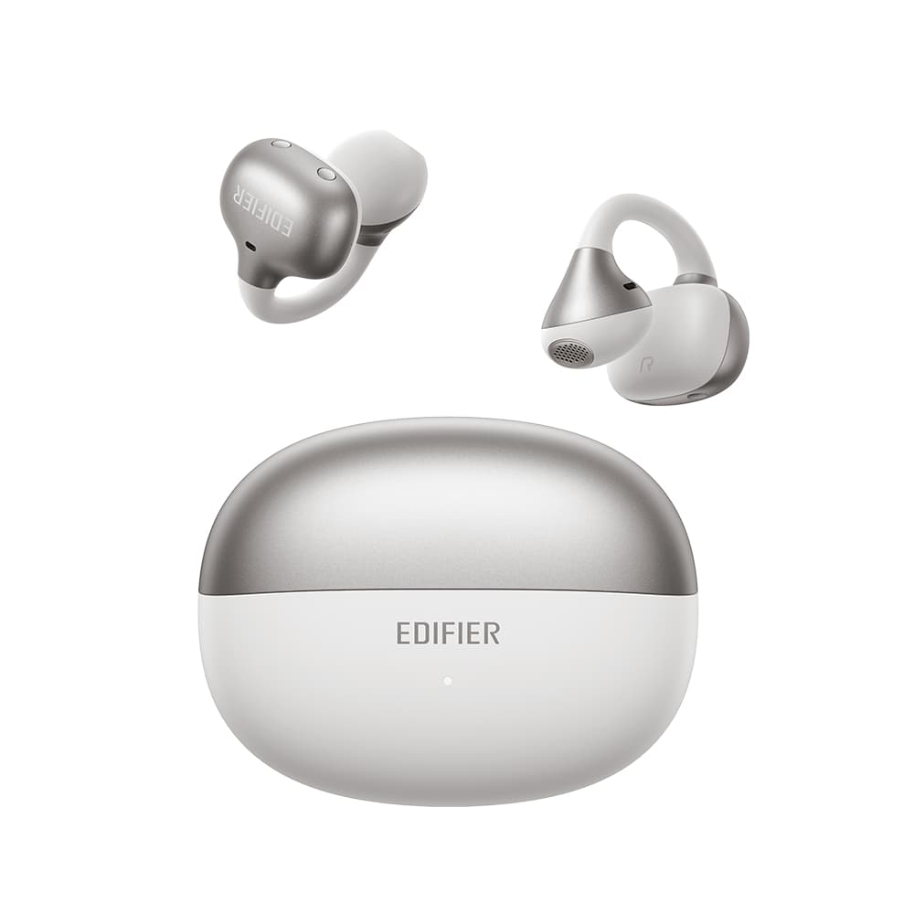 EDIFIER Comfo Bass 오픈 이어 블루투스 이어버드 실버 가격 비교 EDIFIER EDIFIER Comfo Bass 오픈 이어 블루투스 이어버드 실버