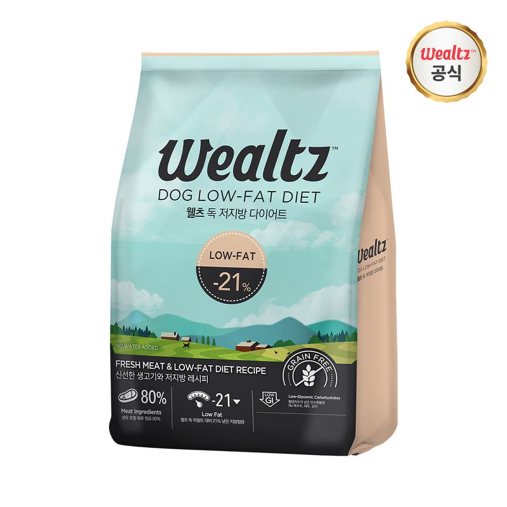 웰츠 독 저지방다이어트 6kg 가격 비교 이리온몰공식 웰츠 독 저지방다이어트 6kg