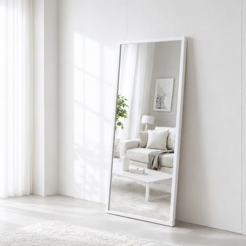 대형 와이드 인테리어 전신거울 스탠드 벽걸이 화이트 700x1700mm 가격 추이 노르웨이숲 대형 와이드 인테리어 전신거울 스탠드 벽걸이 화이트 700x1700mm - 최저가 39,000원