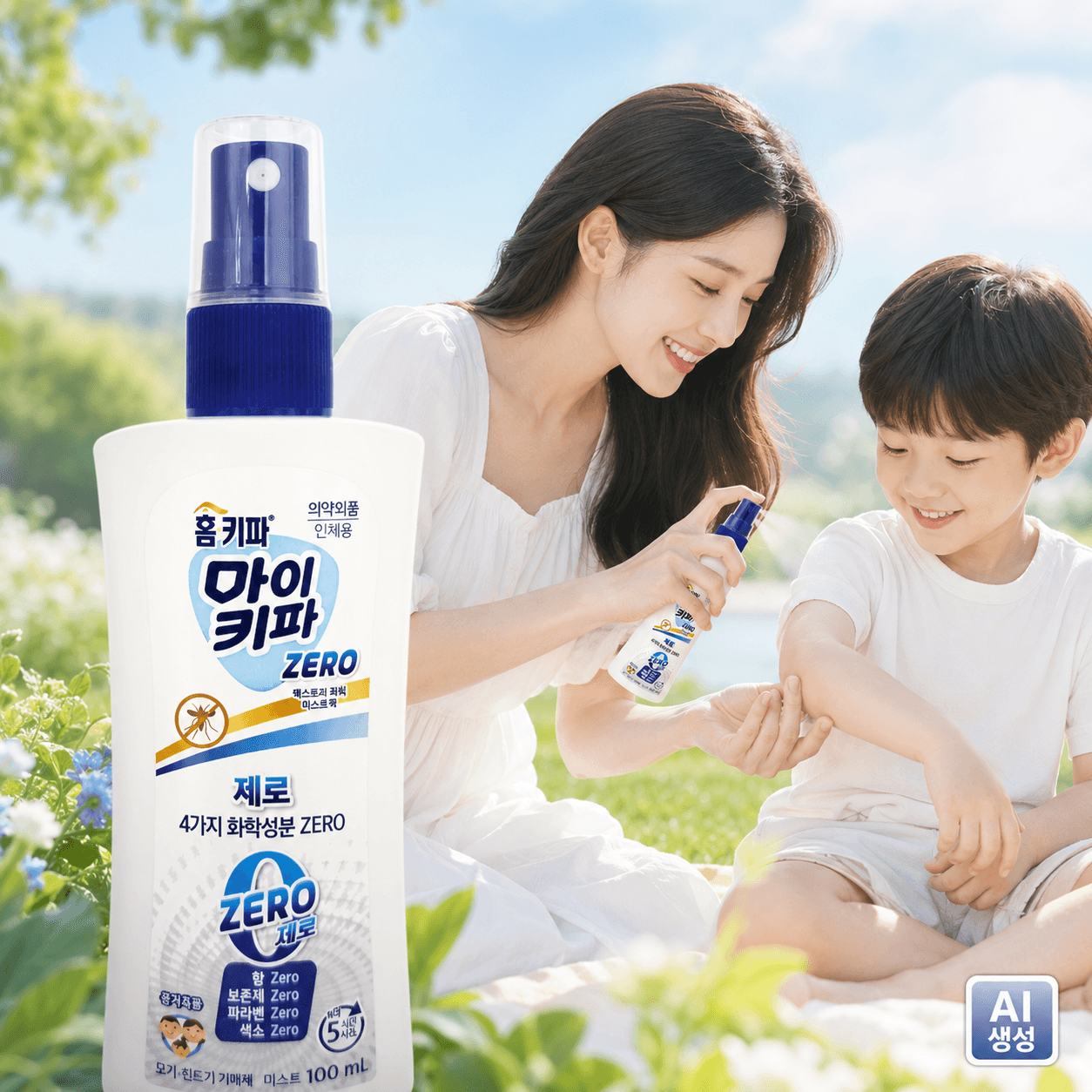 마이키파 제로 이카리딘 20% 천연 모기기피제 가격 비교 컬러포 마이키파 제로 이카리딘 20% 천연 모기기피제