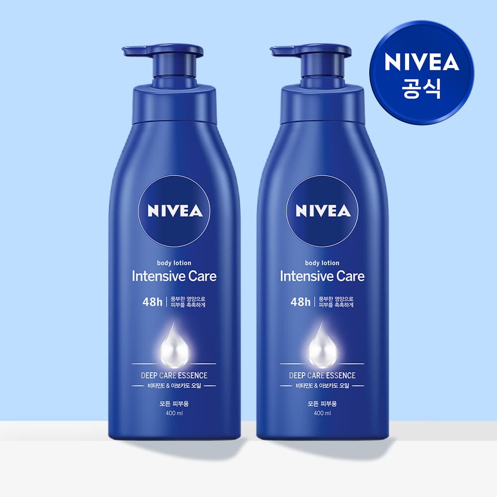 니베아 인텐시브 바디로션 400ml 2개 가격 추이 니베아 브랜드샵 니베아 인텐시브 바디로션 400ml 2개 - 최저가 15,800원