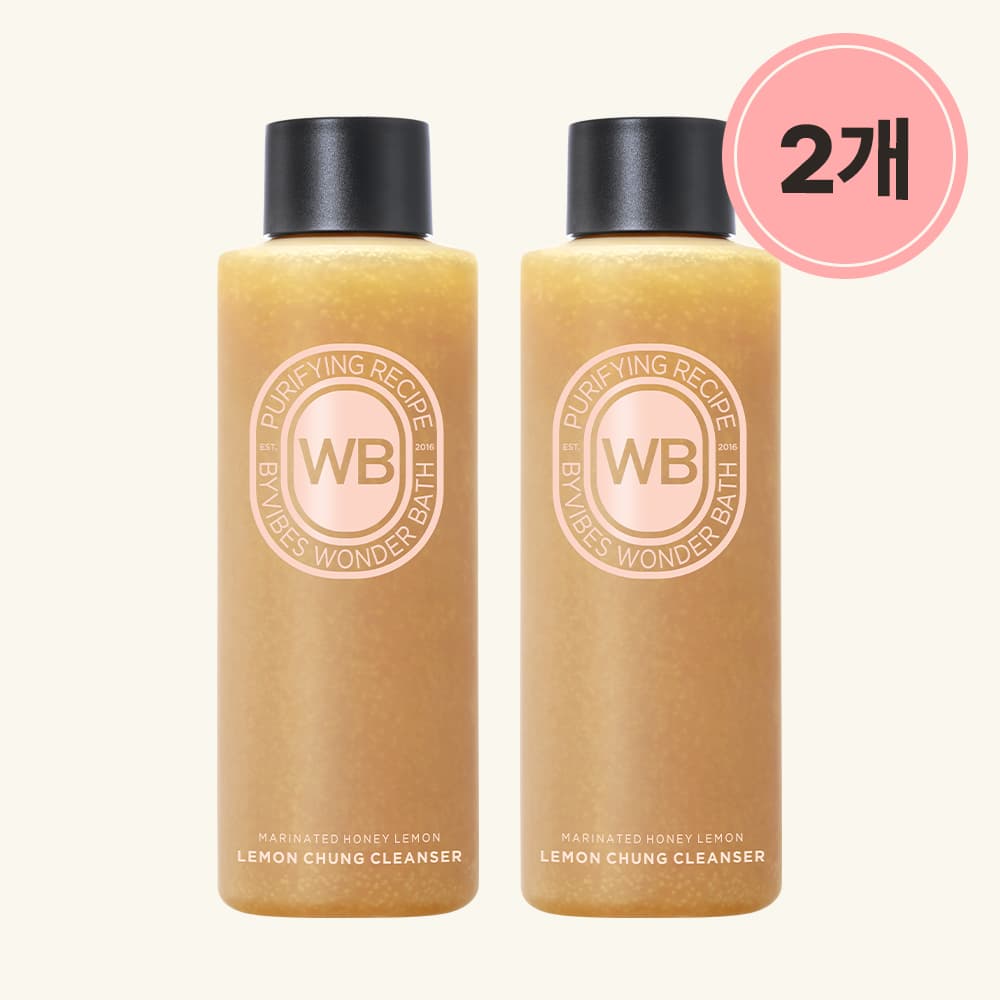 원더바스 팩클렌저 200ml 2개 레몬청 가격 비교 원더바스 공식스토어 원더바스 팩클렌저 200ml 2개 레몬청