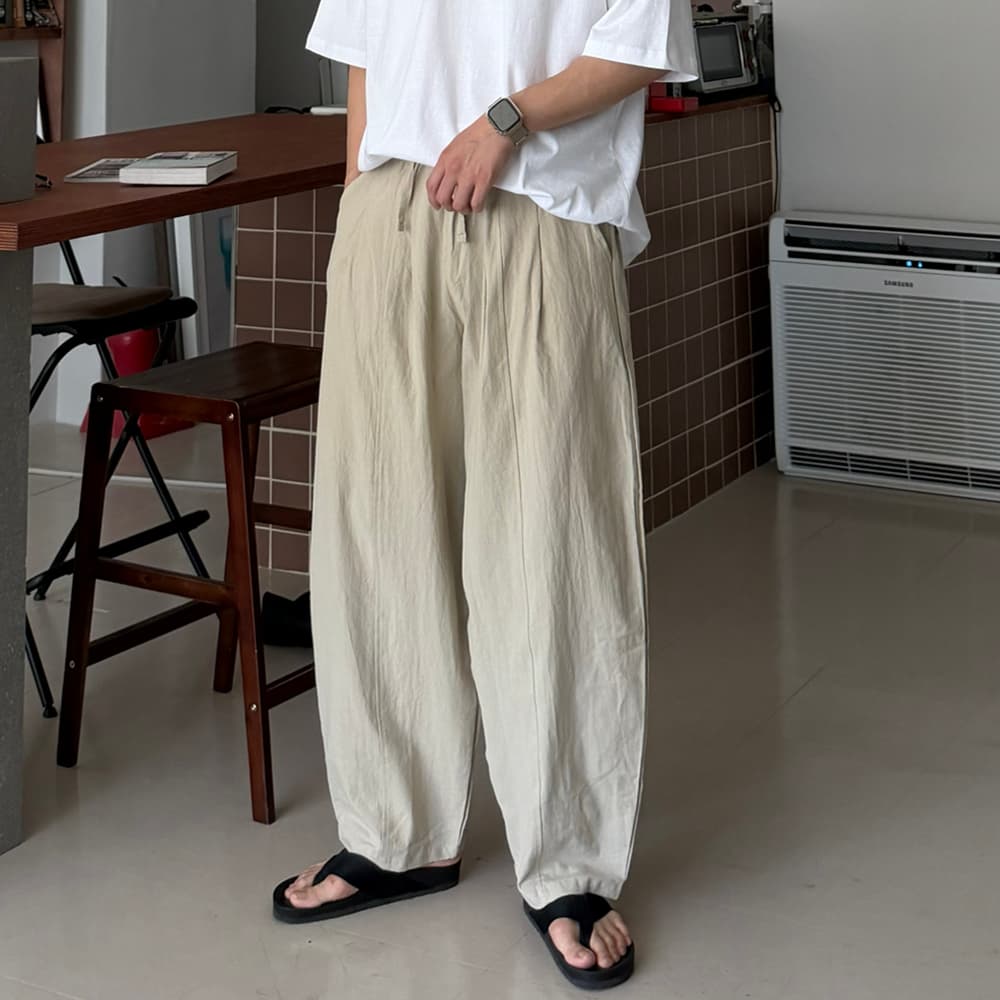 남자 여름 바지 밴딩 린넨 면 아이스 와이드 벌룬 팬츠 가격 추이 션타운 남자 여름 바지 밴딩 린넨 면 아이스 와이드 벌룬 팬츠 - 최저가 28,000원