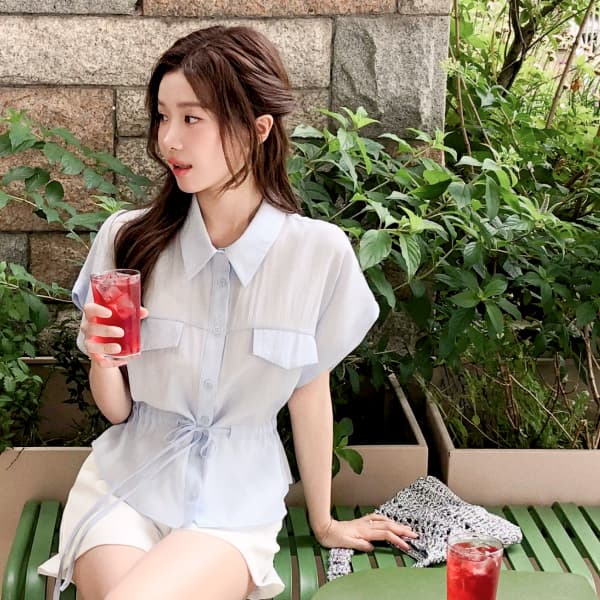 (MADE) 플랩 포켓 스트링 절개 셔츠 블라우스 bs8815 가격 추이 아뜨랑스 (MADE) 플랩 포켓 스트링 절개 셔츠 블라우스 bs8815 - 최저가 48,100원