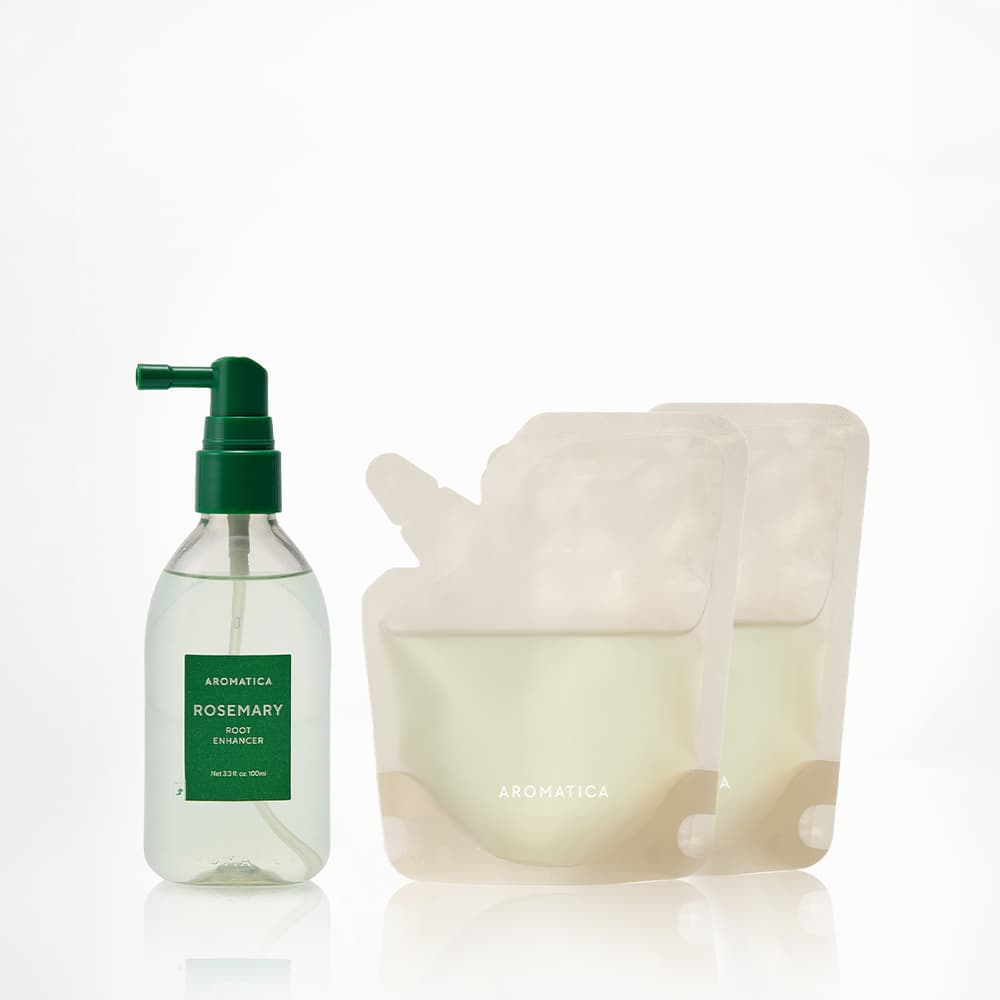 아로마티카 두피 토닉 100ml + 리필 100mlx2개 세트 (총 300ml/옵션 선택) 가격 비교 AROMATICA 아로마티카 두피 토닉 100ml + 리필 100mlx2개 세트 (총 300ml/옵션 선택)