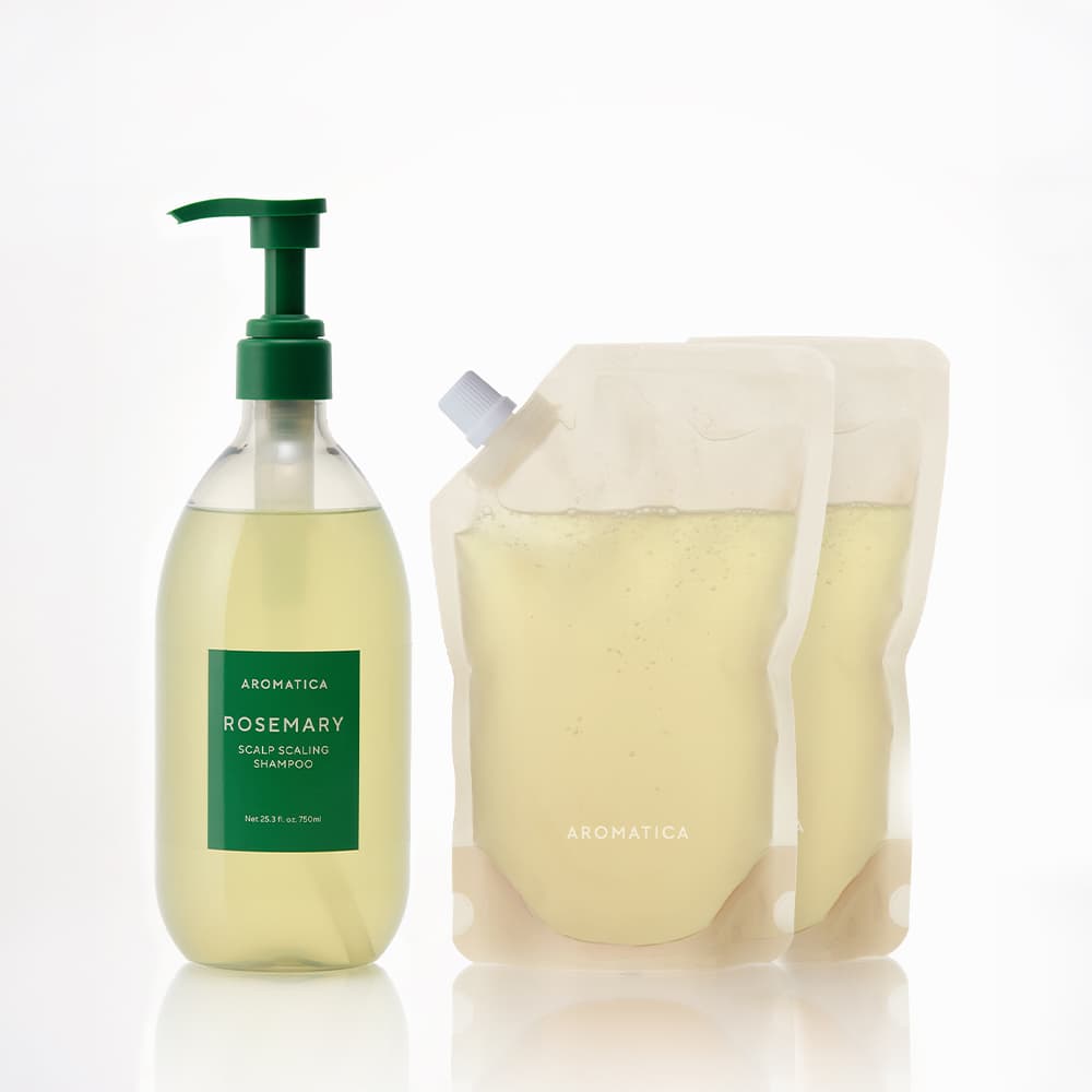 아로마티카 로즈마리 스칼프 스케일링 샴푸 750ML+리필500ML 2개 비건 탈모 기능성 가격 추이 AROMATICA 아로마티카 로즈마리 스칼프 스케일링 샴푸 750ML+리필500ML 2개 비건 탈모 기능성 - 최저가 48,500원