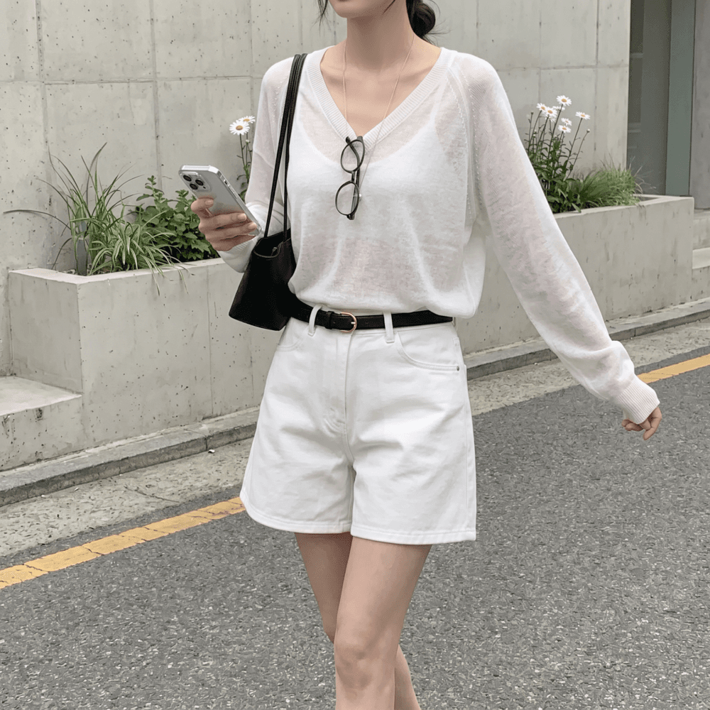 A라인반바지 흰색 가격 비교 우아모르 A라인반바지 흰색
