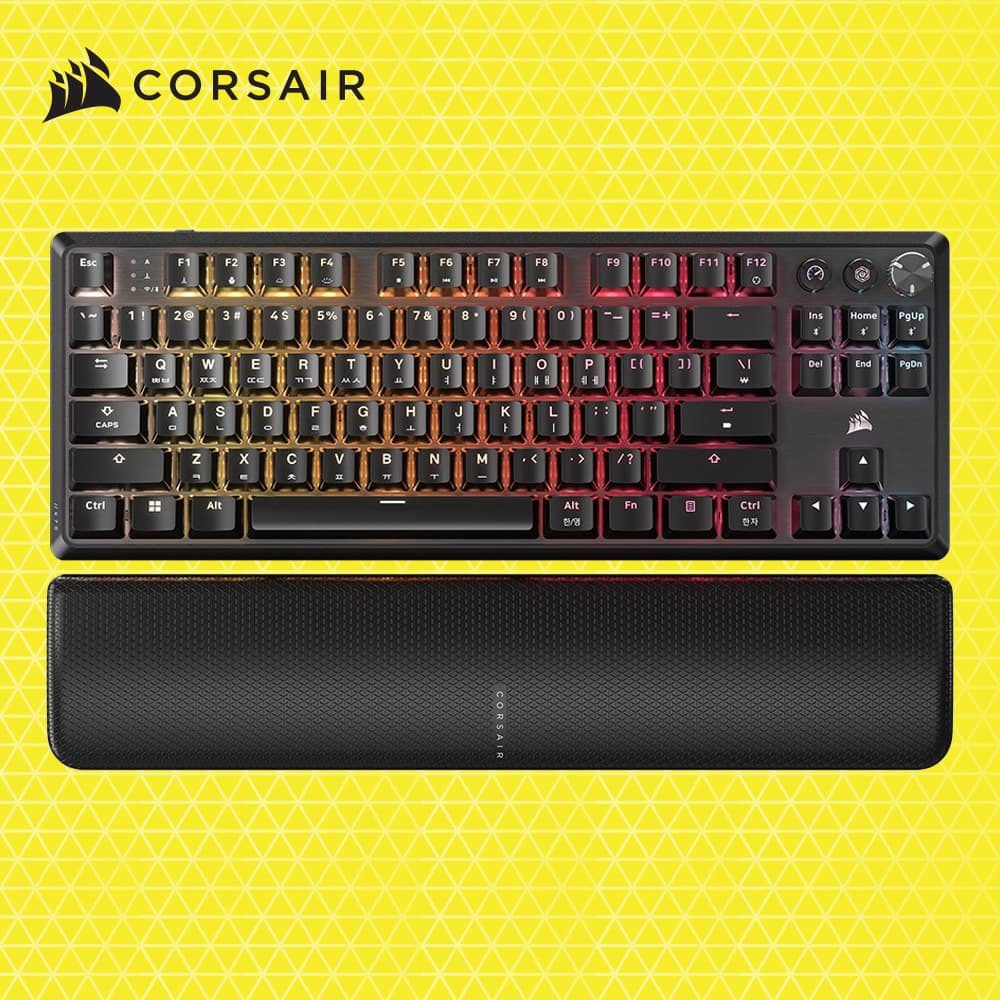 커세어 K70 RGB CORE TKL 텐키리스 무선 게이밍 기계식 키보드 은축 가격 추이 커세어 공식 브랜드 스토어 커세어 K70 RGB CORE TKL 텐키리스 무선 게이밍 기계식 키보드 은축 - 최저가 97,500원