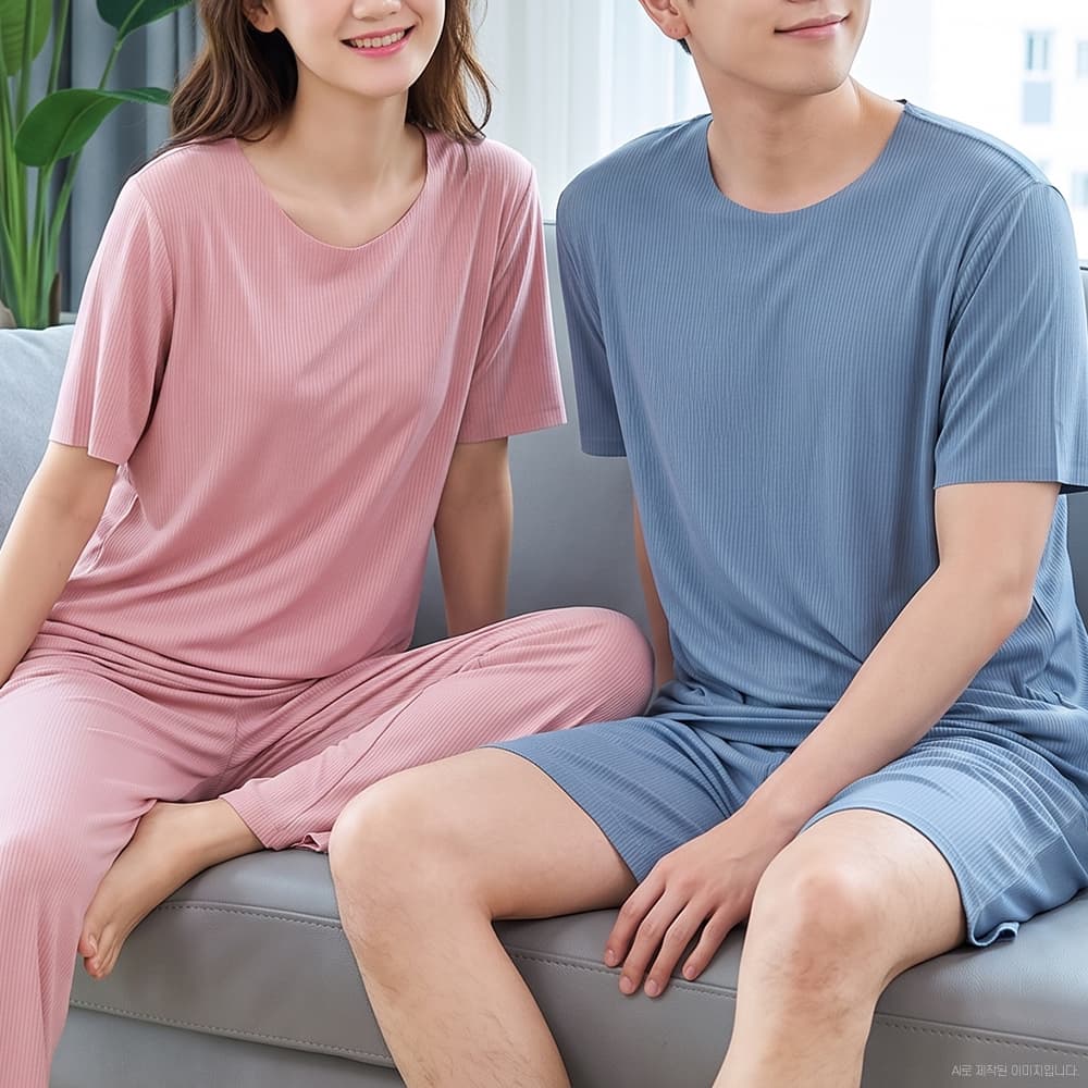 여름 여성 반팔 냉감 파자마 세트 가격 추이 아띠꼴로 여름 여성 반팔 냉감 파자마 세트 - 최저가 5,400원